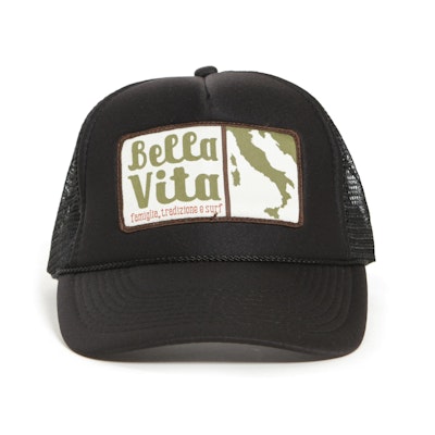 Bella Vita - Trucker Patch Hat (Black)