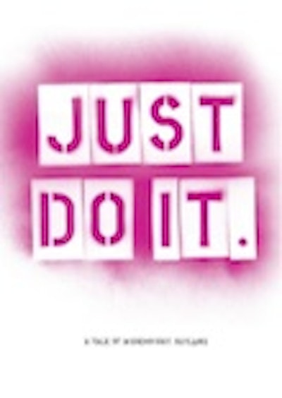 Why Not limited special edition just do it film print